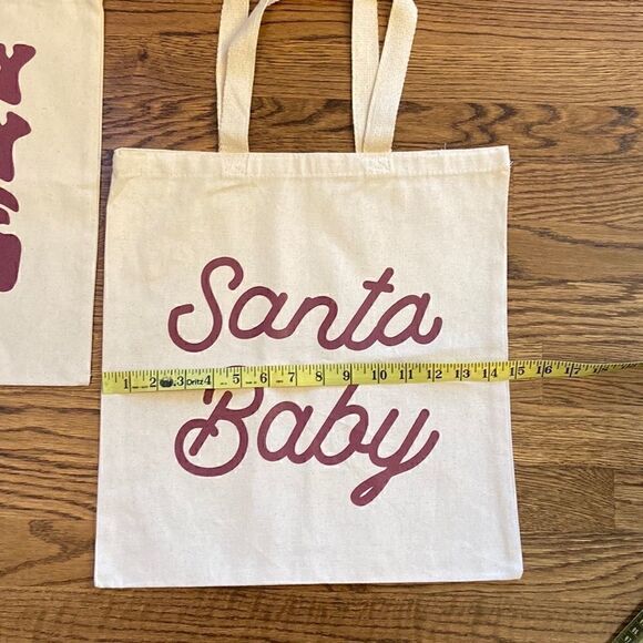 new! Bundle of 2 Holiday Tote Bags - Picture 4 of 7